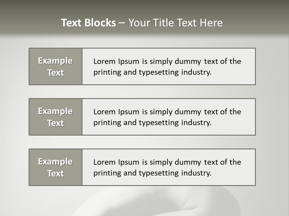 Relaxation Morning Lay PowerPoint Template
