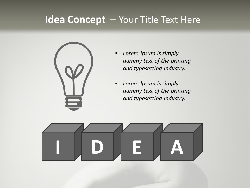 Relaxation Morning Lay PowerPoint Template