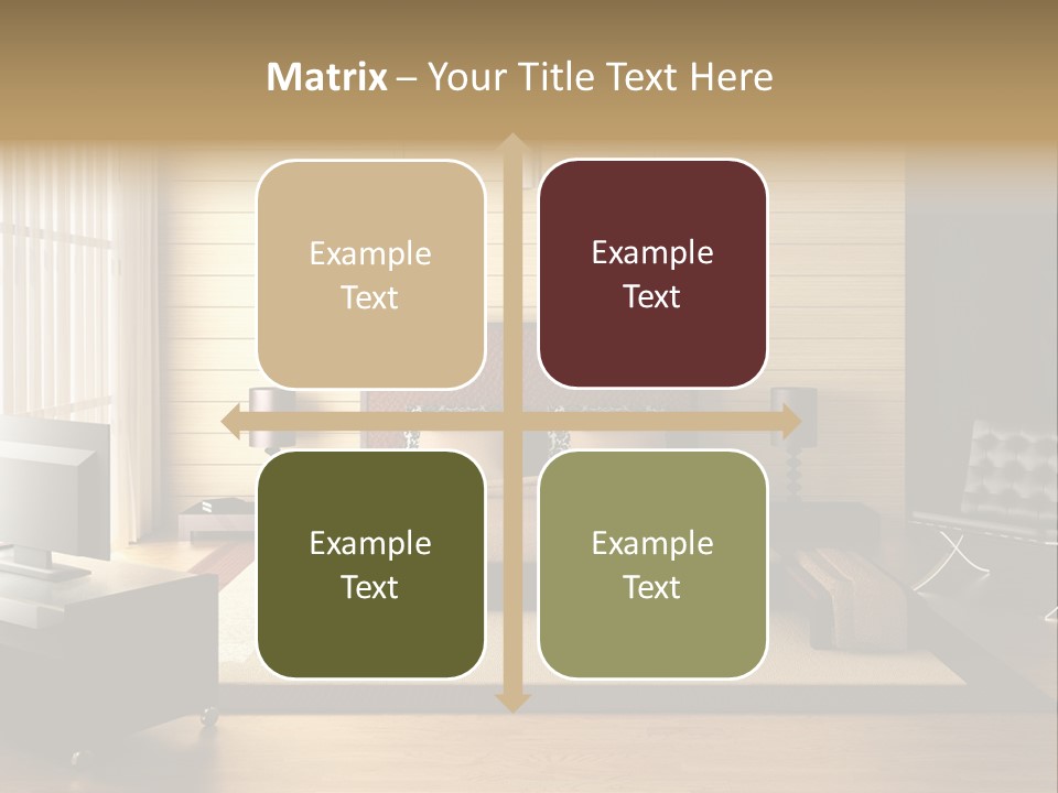 Room Geometry Relax PowerPoint Template