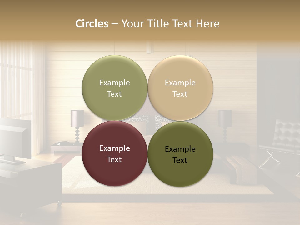 Room Geometry Relax PowerPoint Template