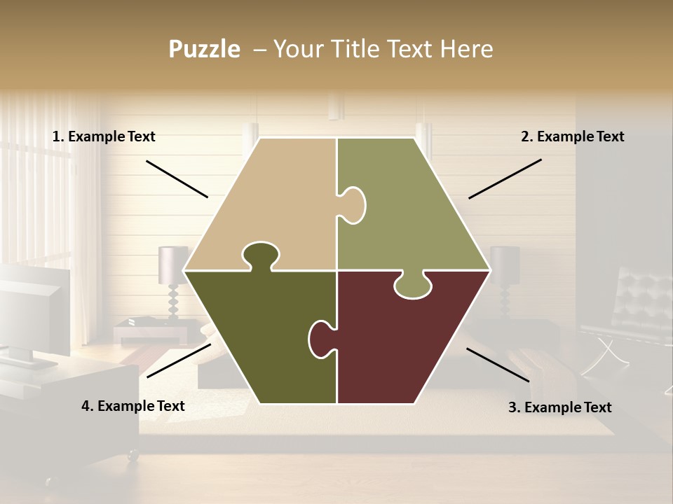 Room Geometry Relax PowerPoint Template