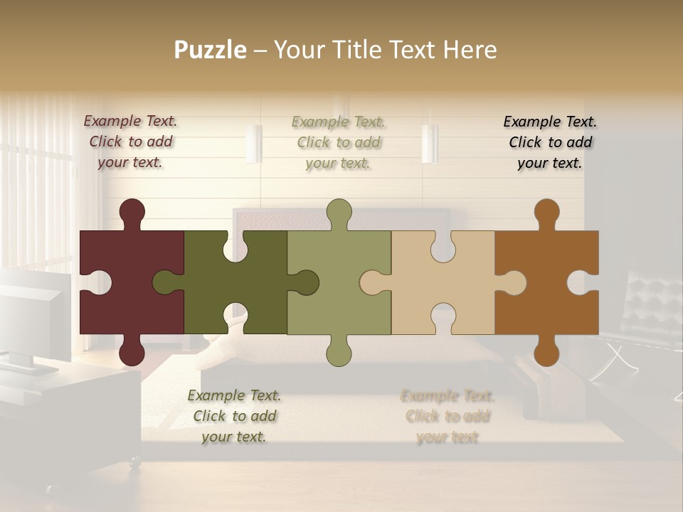 Room Geometry Relax PowerPoint Template