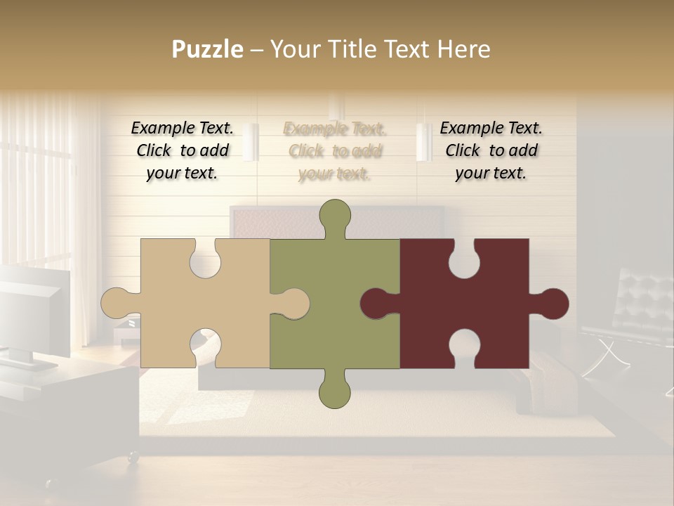 Room Geometry Relax PowerPoint Template