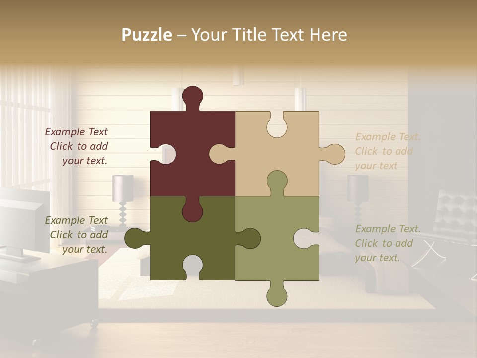 Room Geometry Relax PowerPoint Template