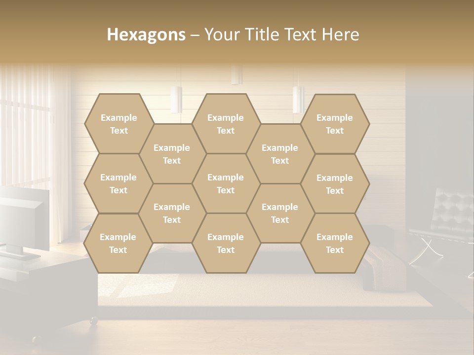 Room Geometry Relax PowerPoint Template
