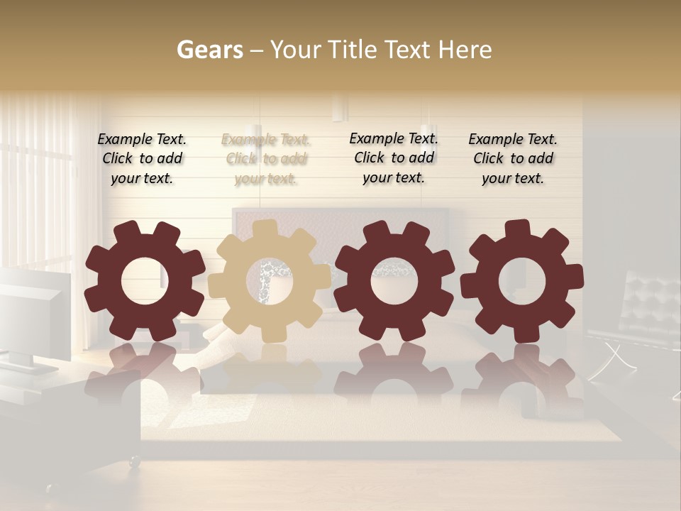 Room Geometry Relax PowerPoint Template