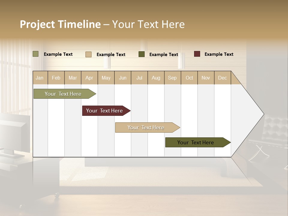 Room Geometry Relax PowerPoint Template