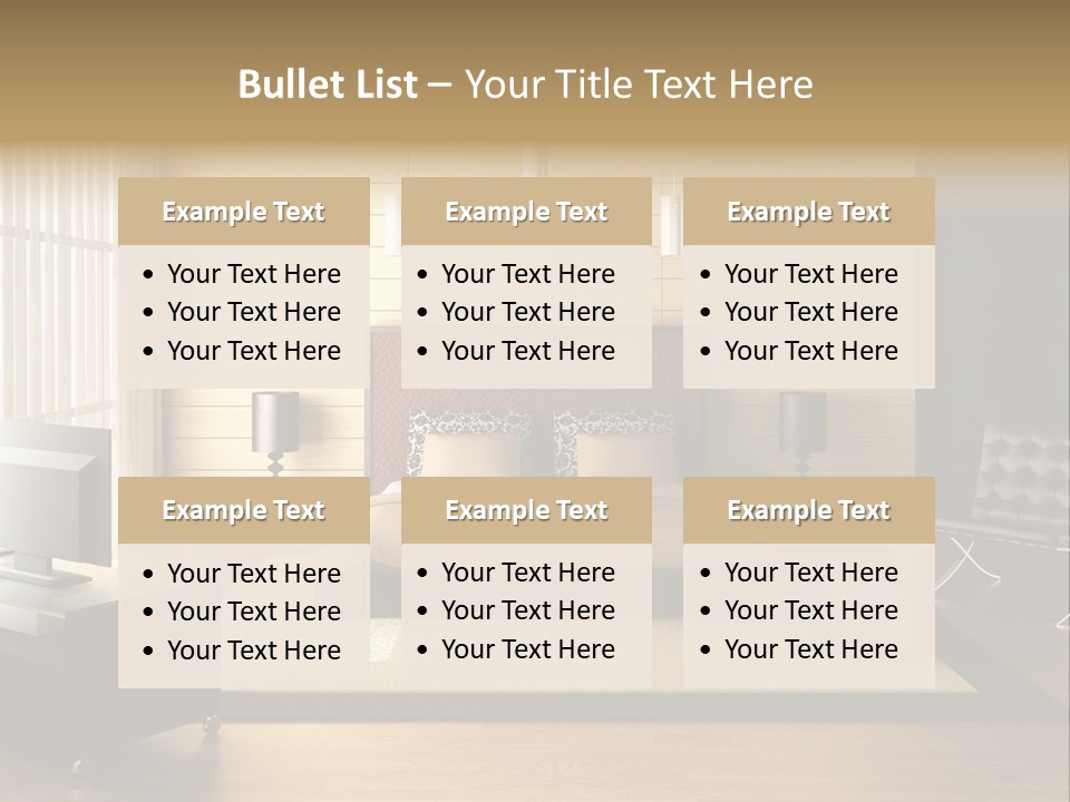 Room Geometry Relax PowerPoint Template