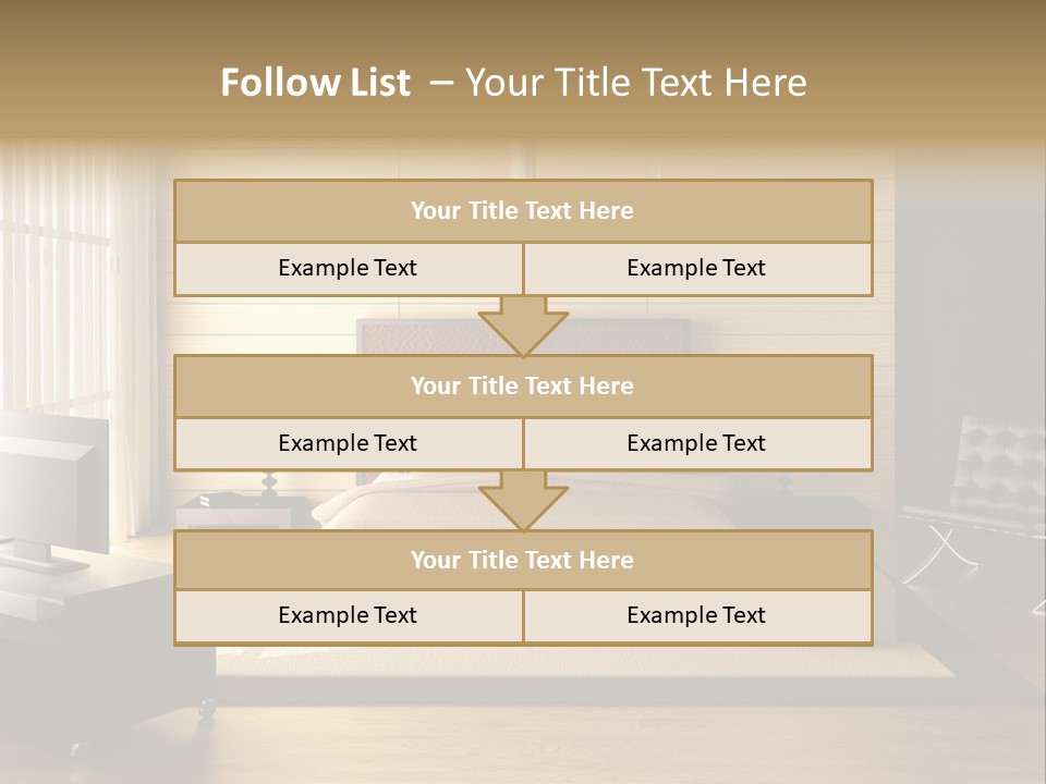 Room Geometry Relax PowerPoint Template