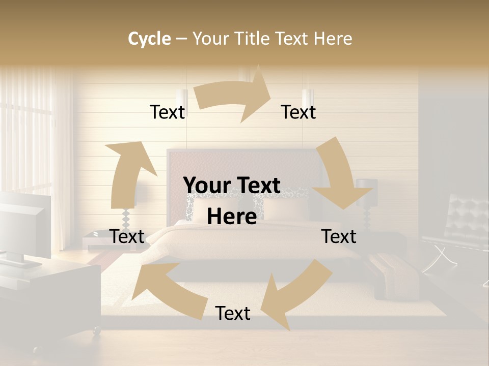 Room Geometry Relax PowerPoint Template