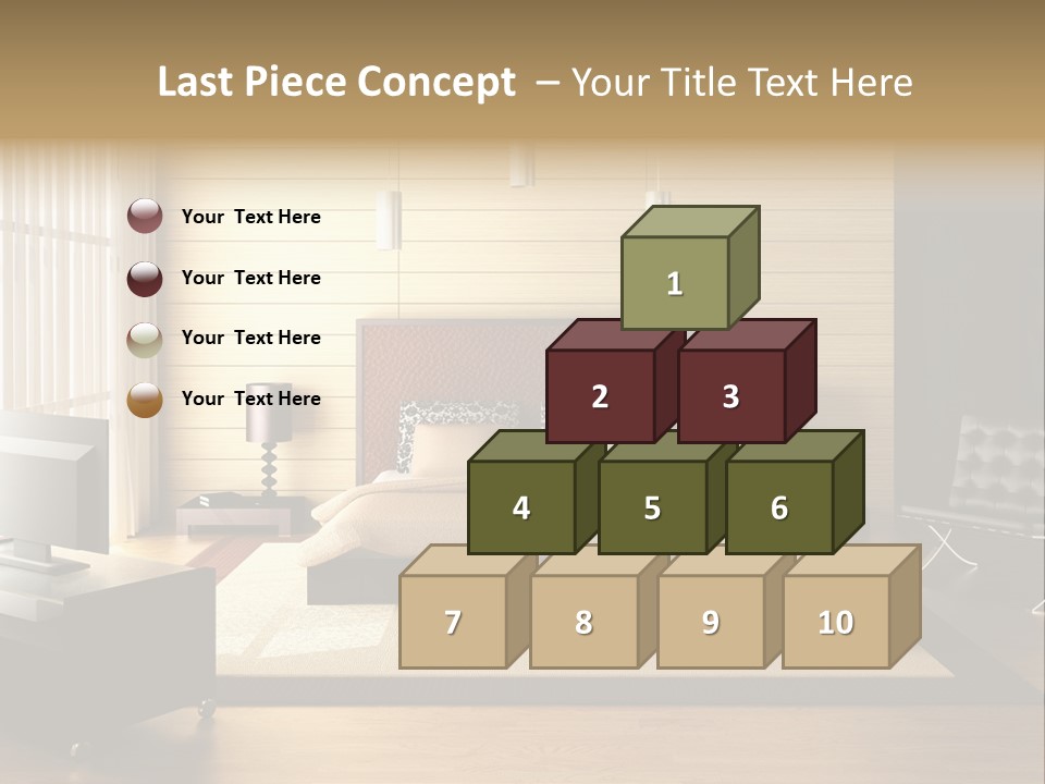 Room Geometry Relax PowerPoint Template