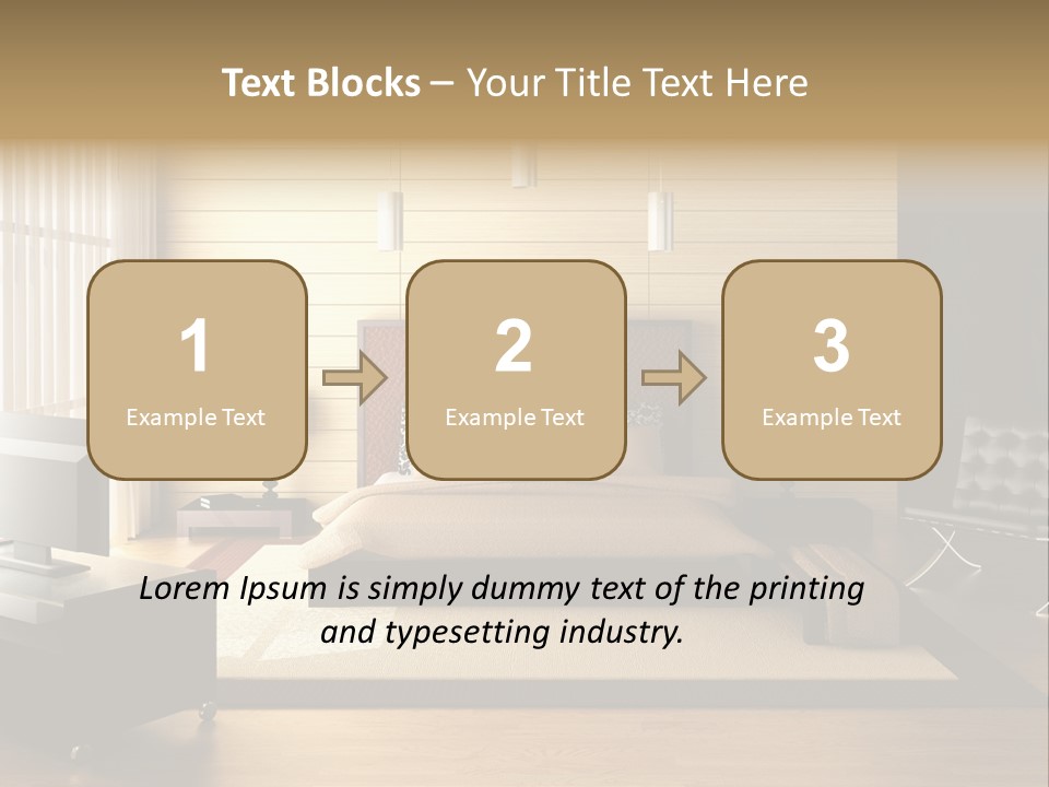 Room Geometry Relax PowerPoint Template