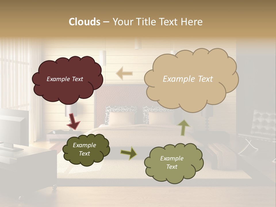 Room Geometry Relax PowerPoint Template