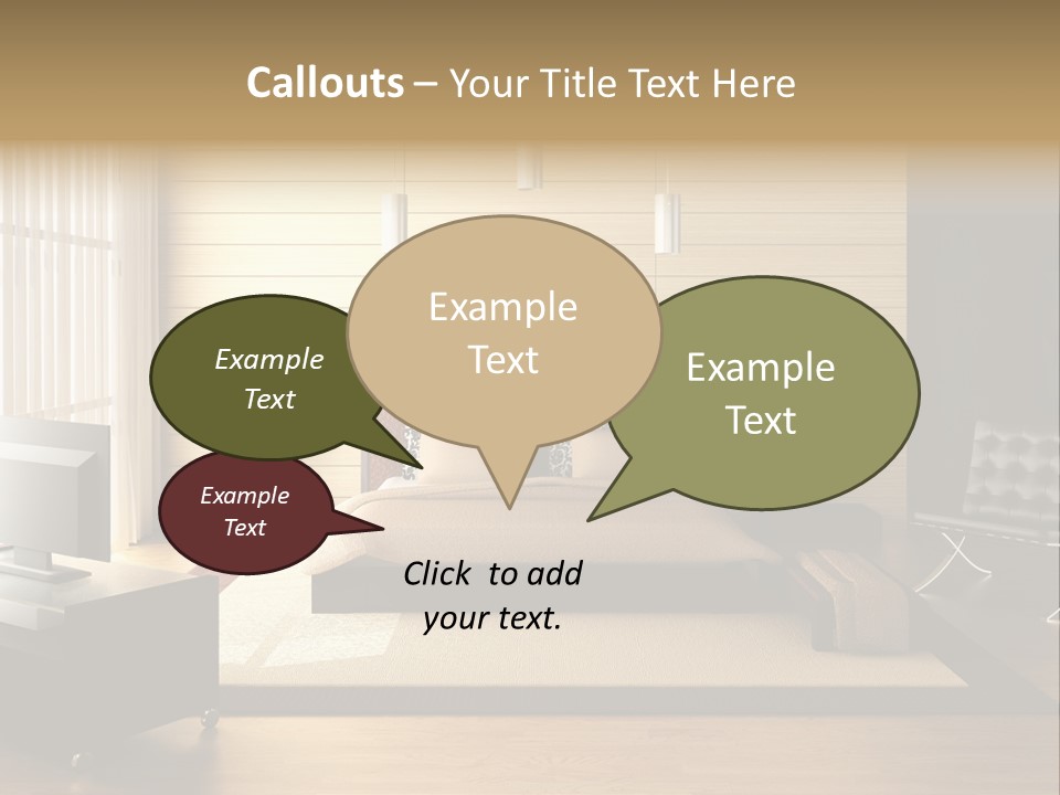 Room Geometry Relax PowerPoint Template