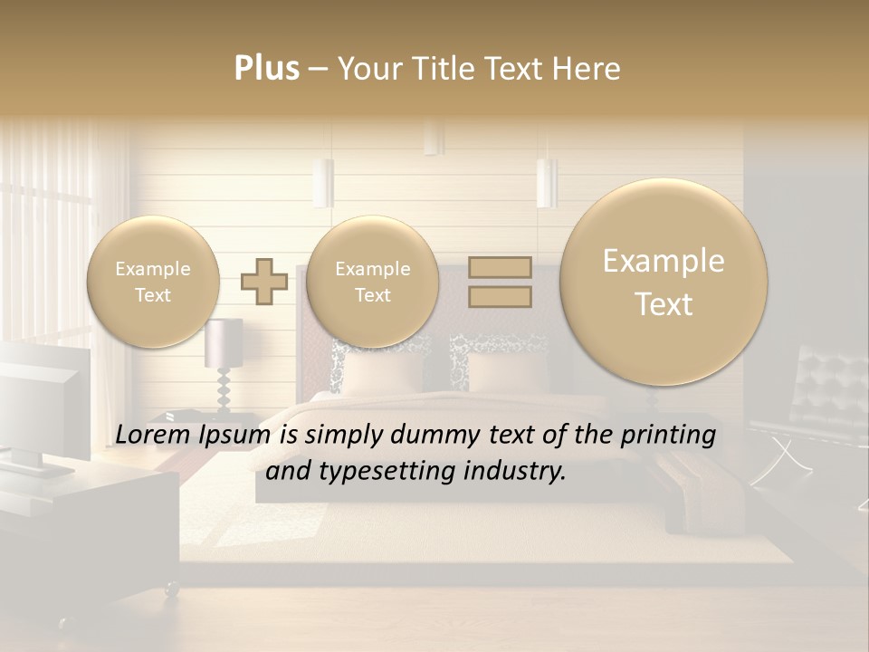 Room Geometry Relax PowerPoint Template