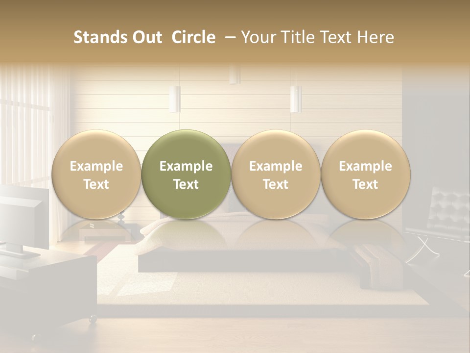 Room Geometry Relax PowerPoint Template