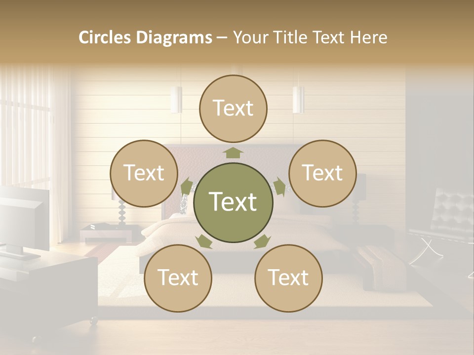 Room Geometry Relax PowerPoint Template