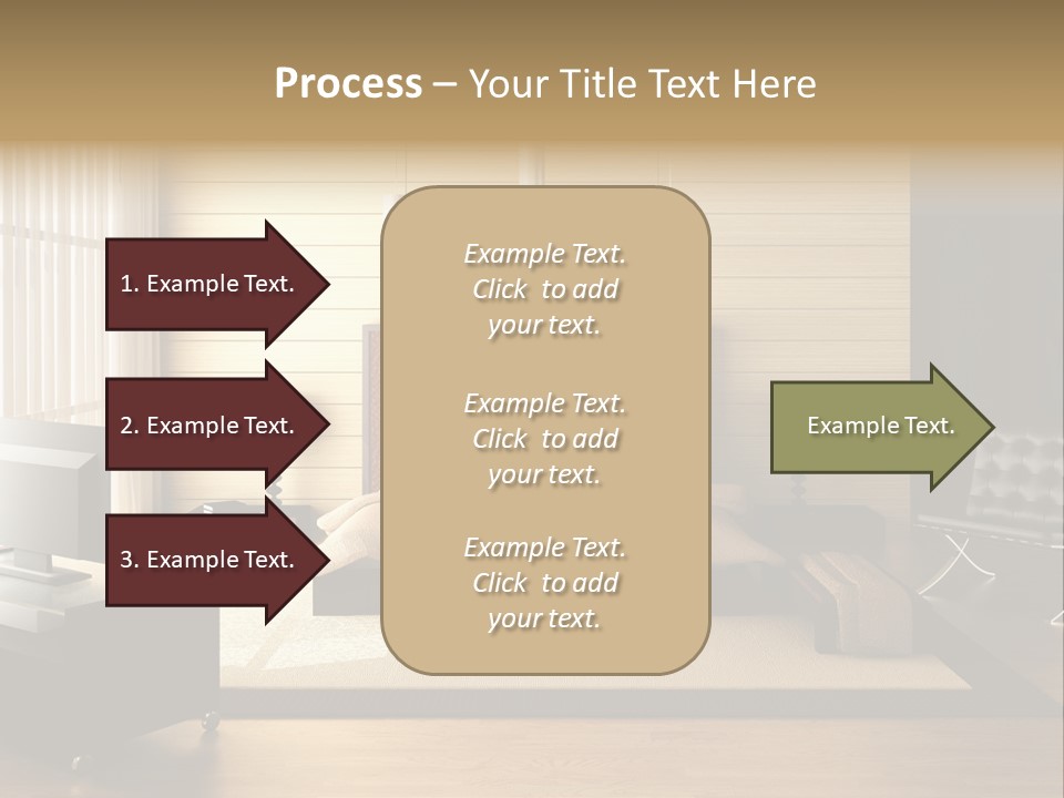 Room Geometry Relax PowerPoint Template