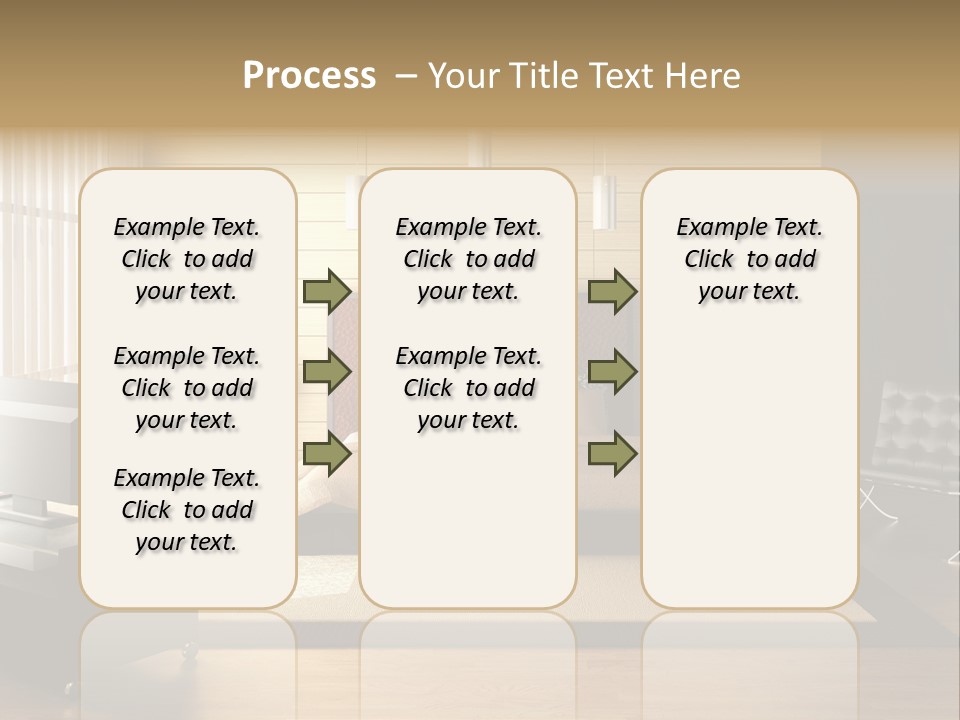 Room Geometry Relax PowerPoint Template