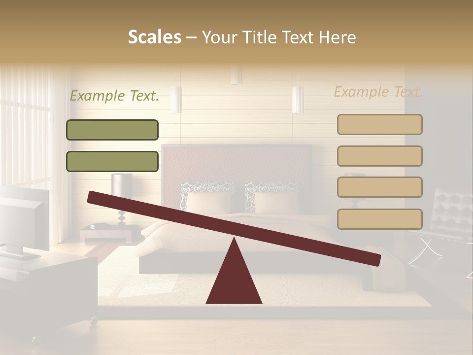 Room Geometry Relax PowerPoint Template