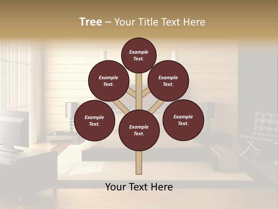 Room Geometry Relax PowerPoint Template