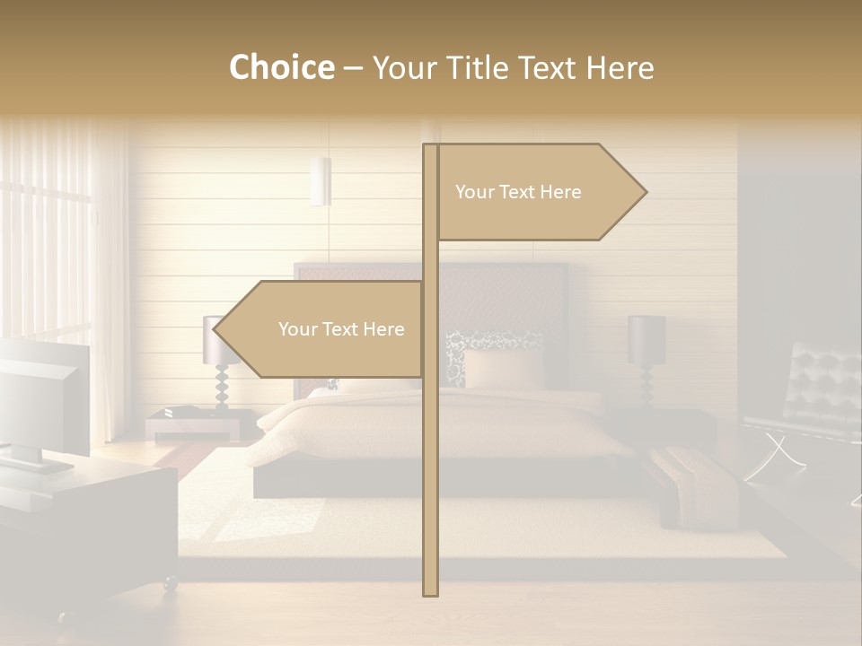 Room Geometry Relax PowerPoint Template