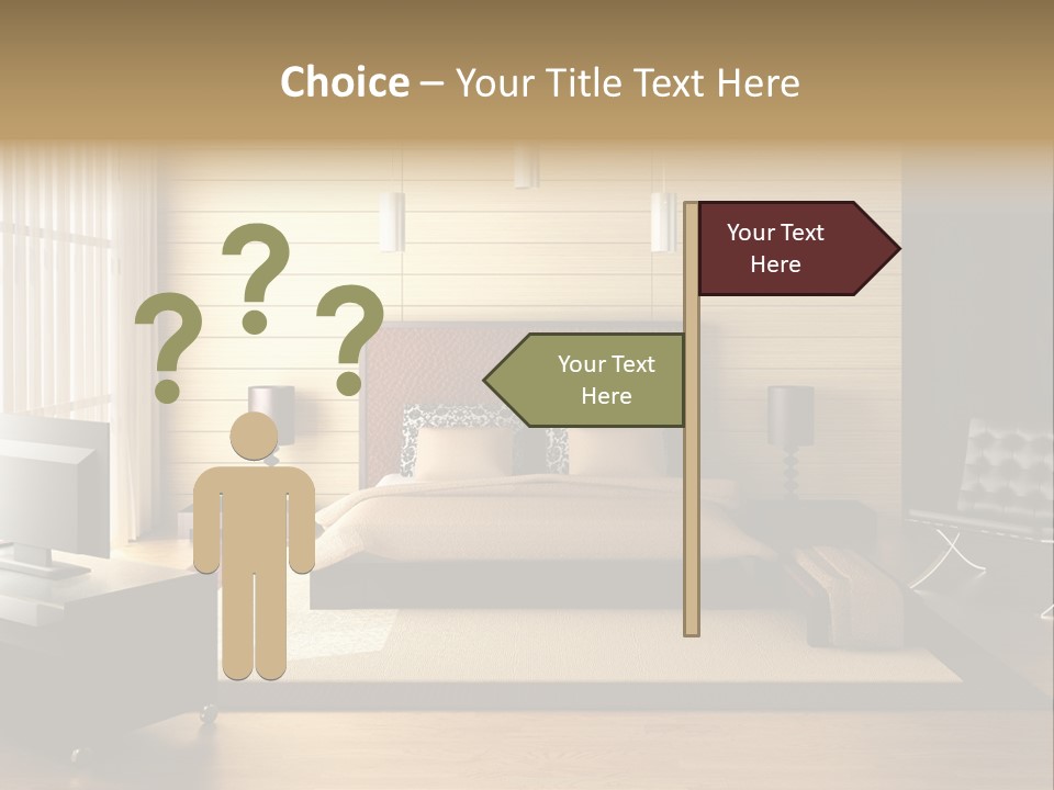 Room Geometry Relax PowerPoint Template