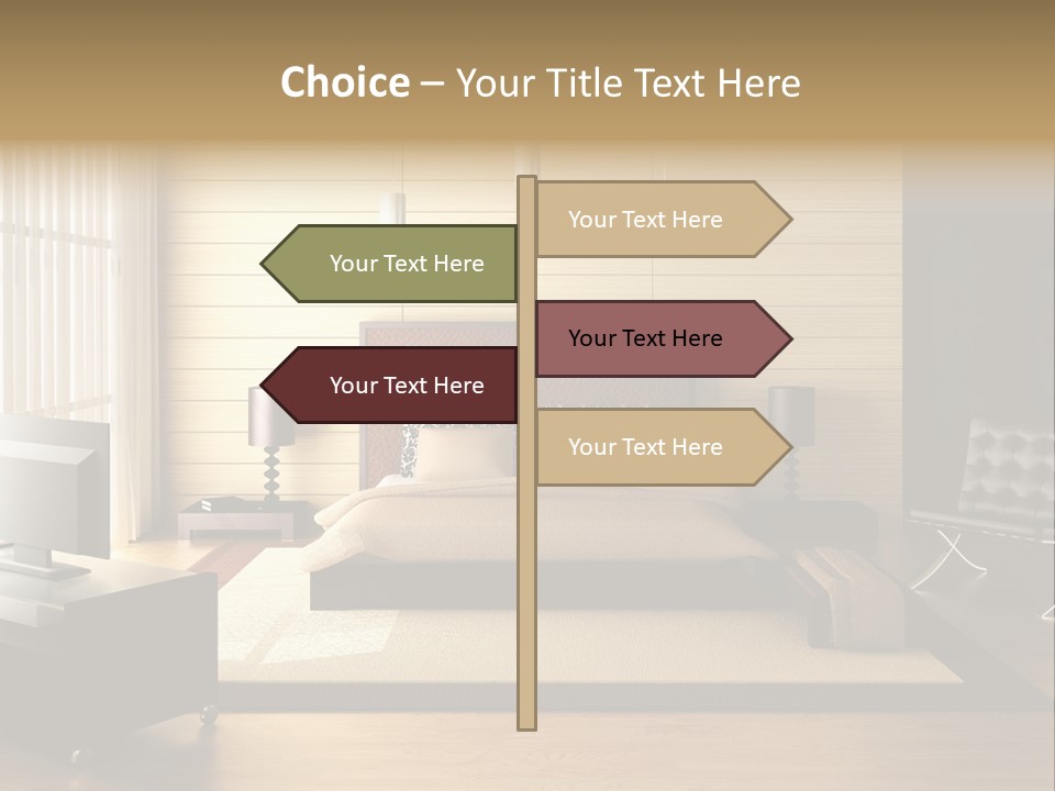 Room Geometry Relax PowerPoint Template
