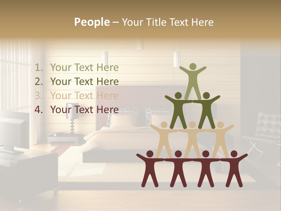 Room Geometry Relax PowerPoint Template