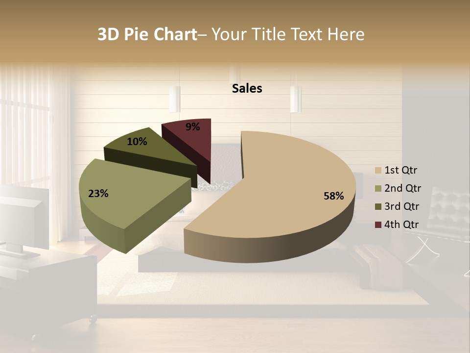 Room Geometry Relax PowerPoint Template