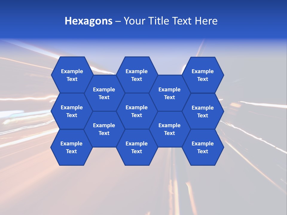 Automobile Destination Highway PowerPoint Template