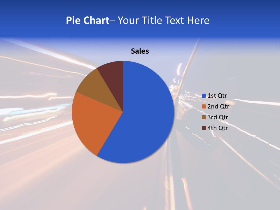 Automobile Destination Highway PowerPoint Template