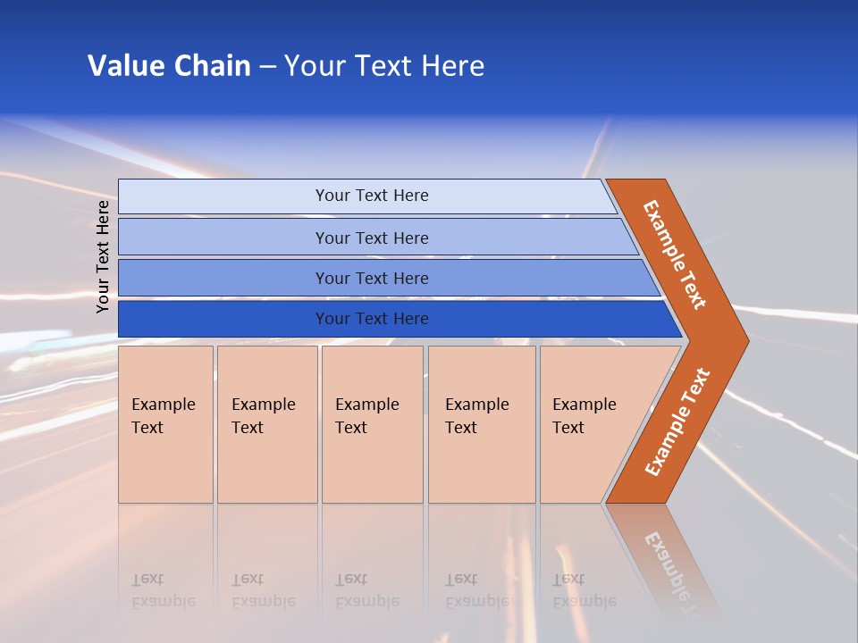 Automobile Destination Highway PowerPoint Template