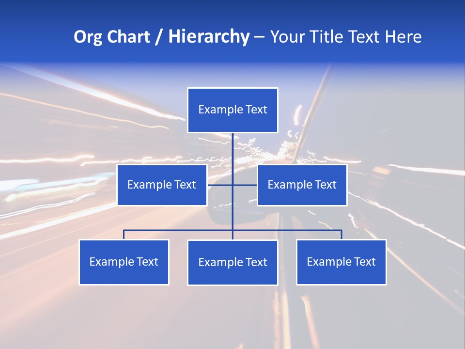 Automobile Destination Highway PowerPoint Template