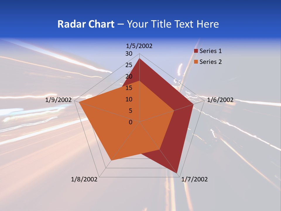 Automobile Destination Highway PowerPoint Template