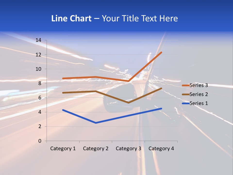 Automobile Destination Highway PowerPoint Template