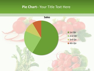 Nutrition Fruit Radish PowerPoint Template