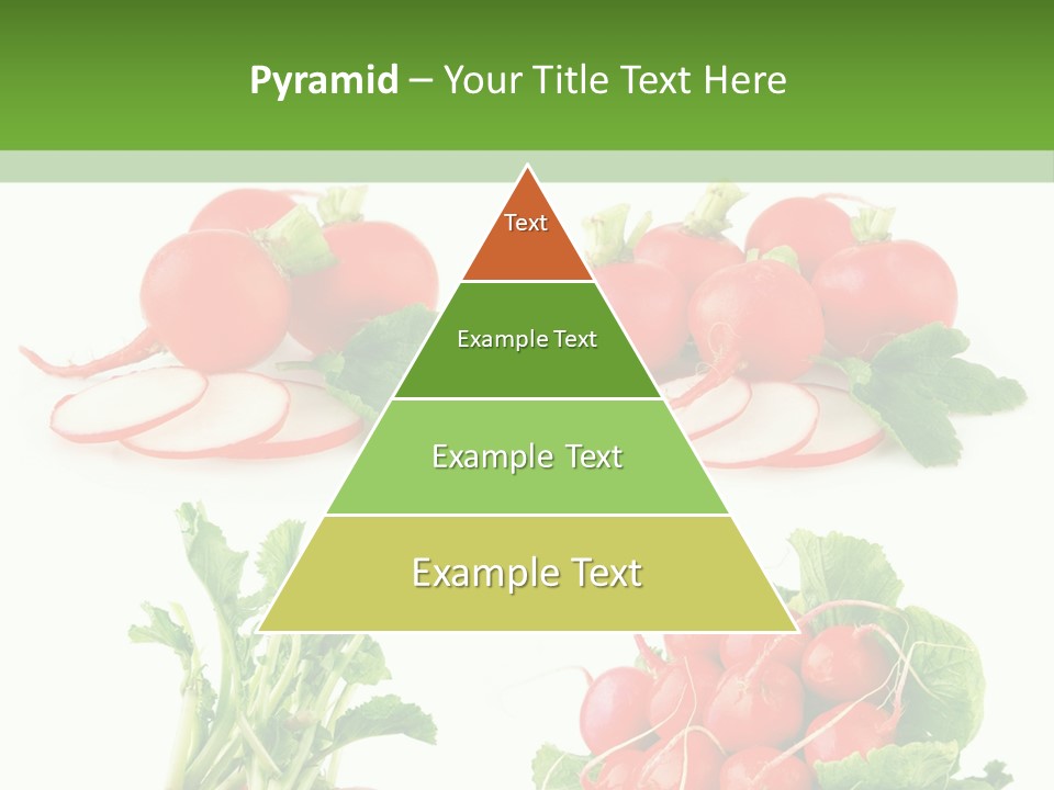 Nutrition Fruit Radish PowerPoint Template