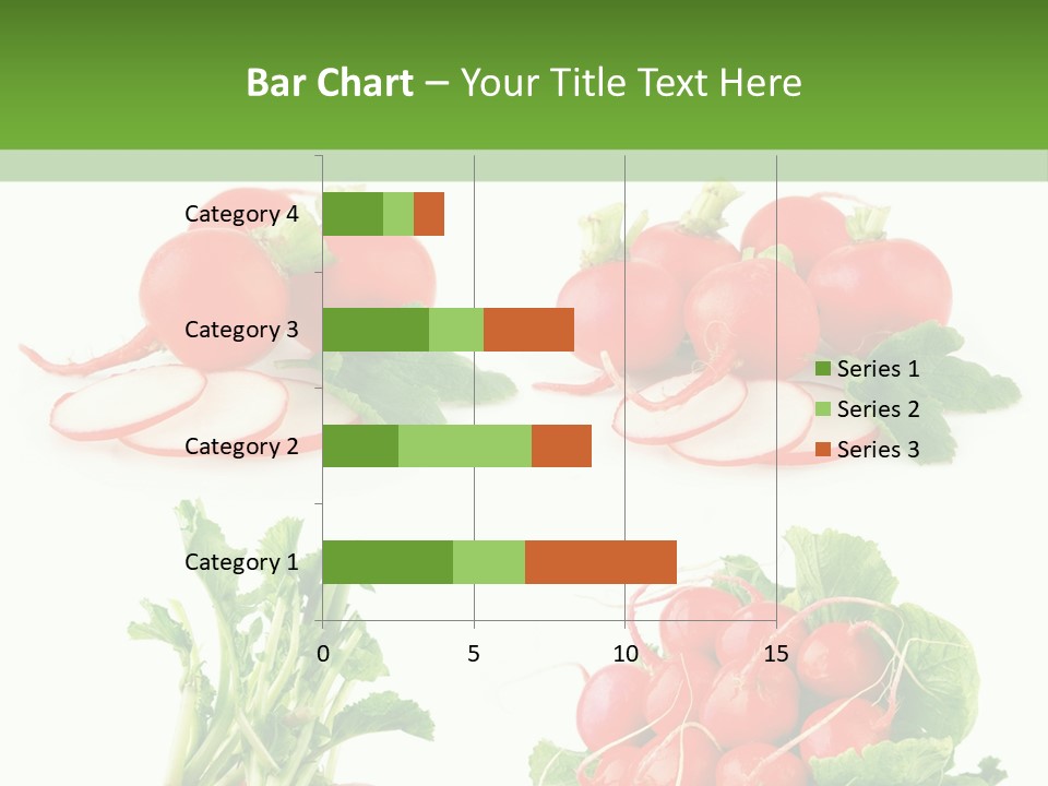 Nutrition Fruit Radish PowerPoint Template