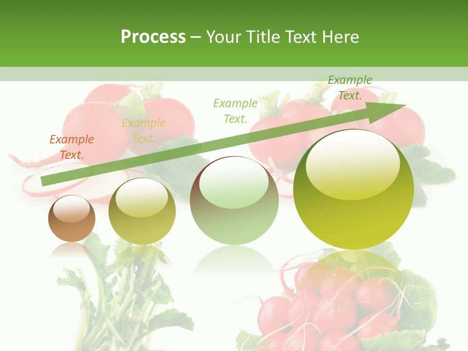 Nutrition Fruit Radish PowerPoint Template