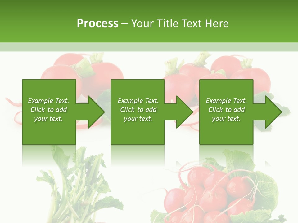 Nutrition Fruit Radish PowerPoint Template
