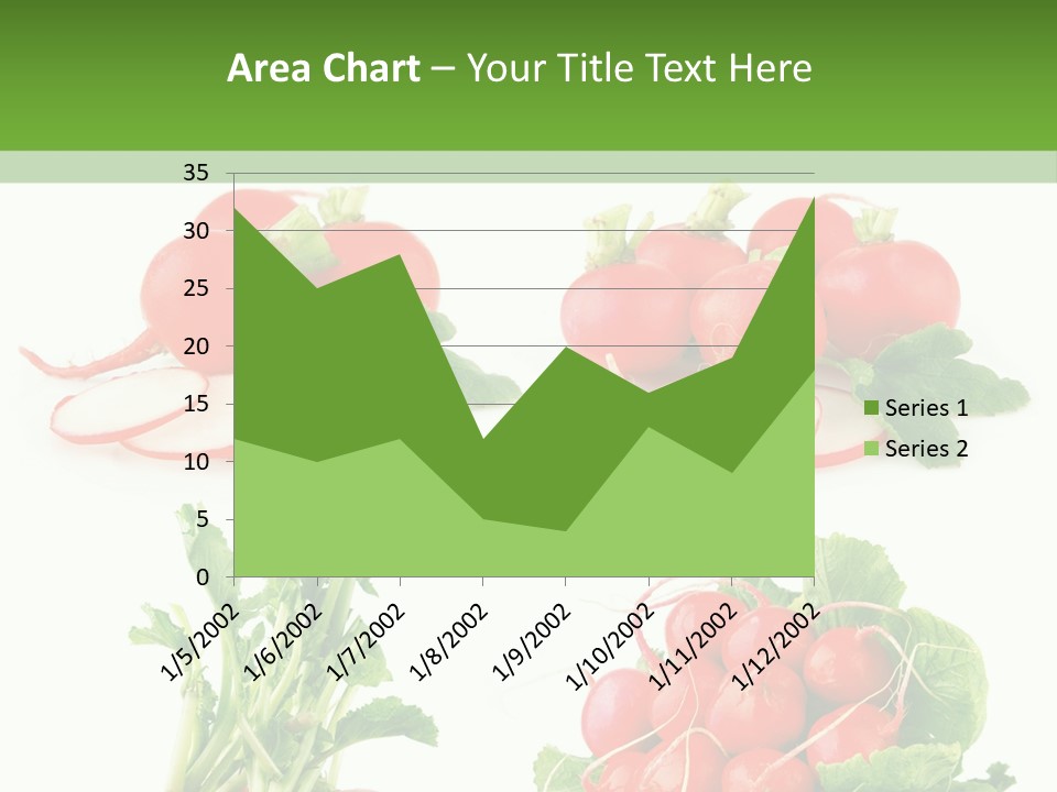 Nutrition Fruit Radish PowerPoint Template