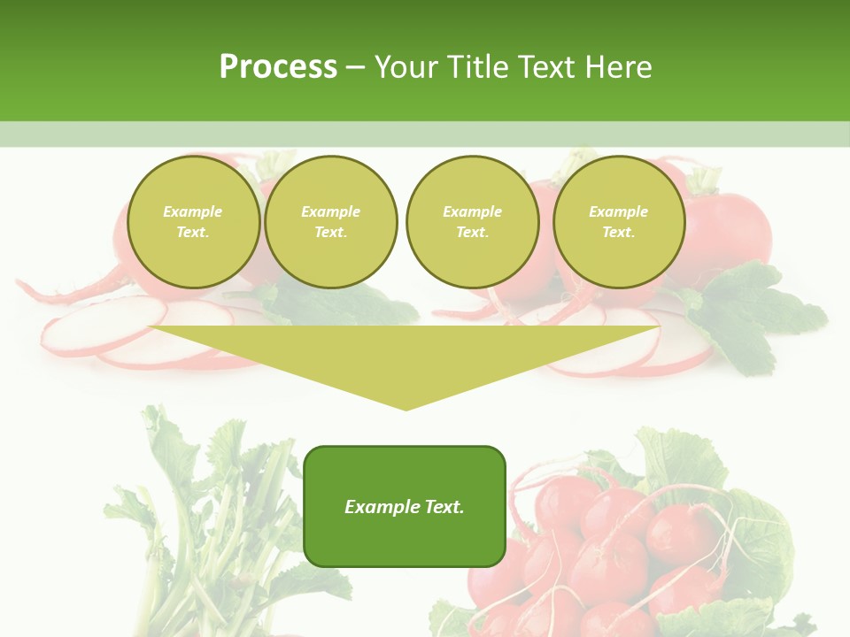 Nutrition Fruit Radish PowerPoint Template
