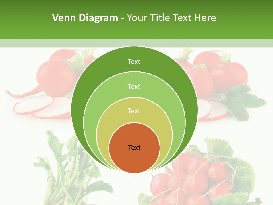 Nutrition Fruit Radish PowerPoint Template