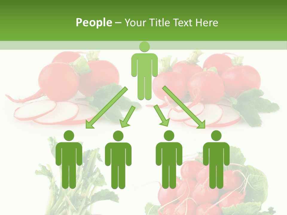 Nutrition Fruit Radish PowerPoint Template