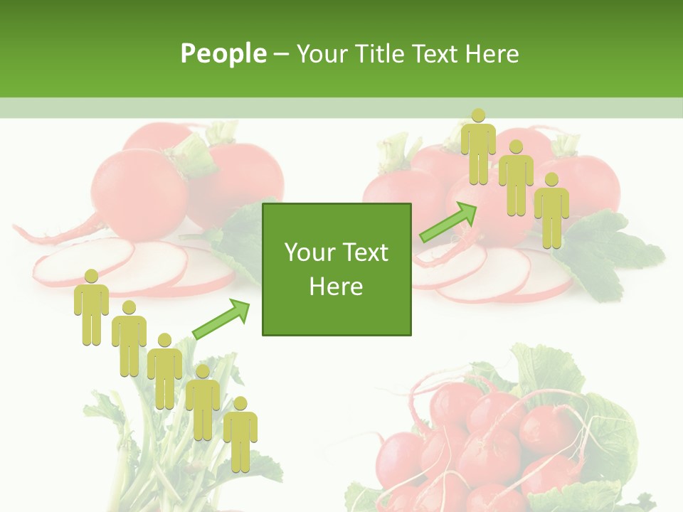 Nutrition Fruit Radish PowerPoint Template