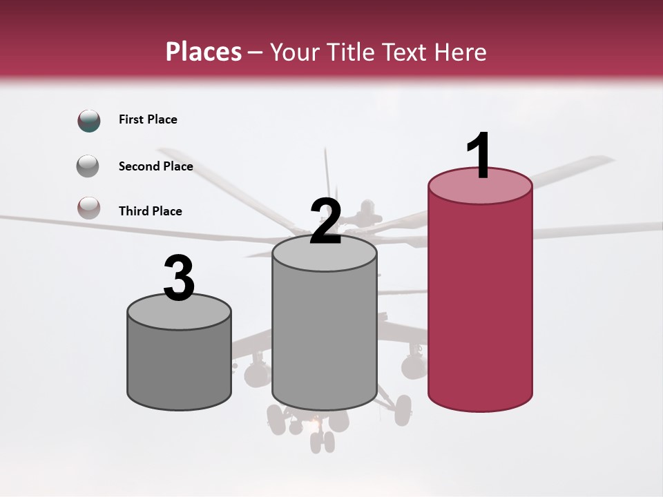 Aerobatic Maks Military PowerPoint Template