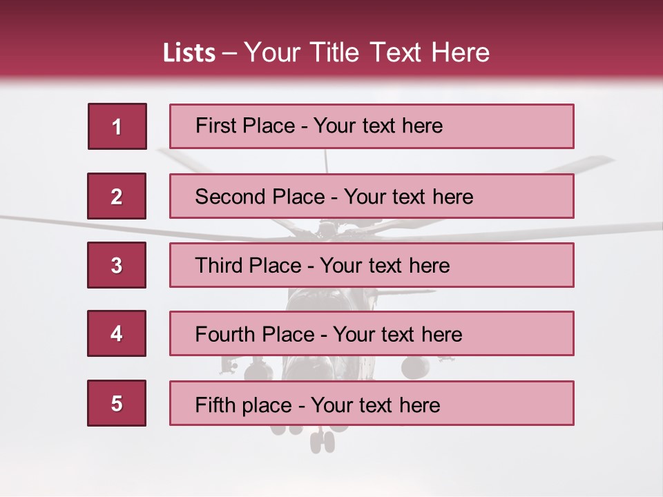 Aerobatic Maks Military PowerPoint Template
