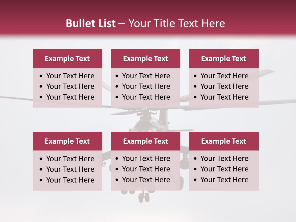 Aerobatic Maks Military PowerPoint Template