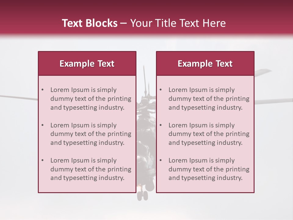 Aerobatic Maks Military PowerPoint Template